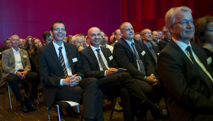 Impression der Benefizgala vom 18. Mai 2016 im Campussaal Brugg