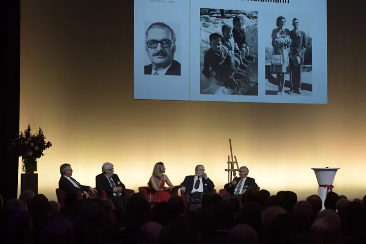 Podiumsgespräch zur Würdigung von Hans-Rudolf Haldimann