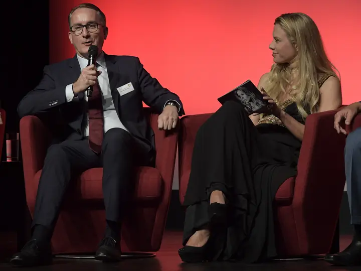 Podiumsgespräch an der Benefizgala 2018