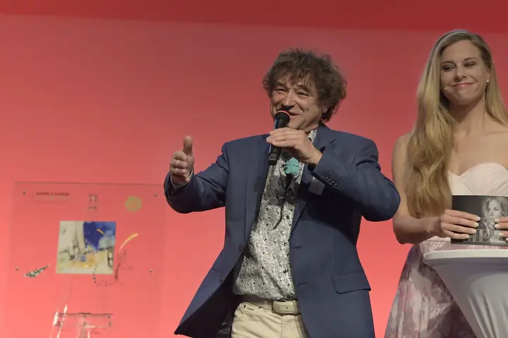 Bühnenmoment an der Benefizgala 2019