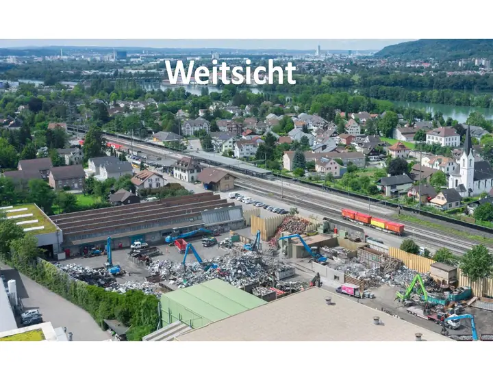 Folie «Weitsicht» aus der Laudatio-Präsentation