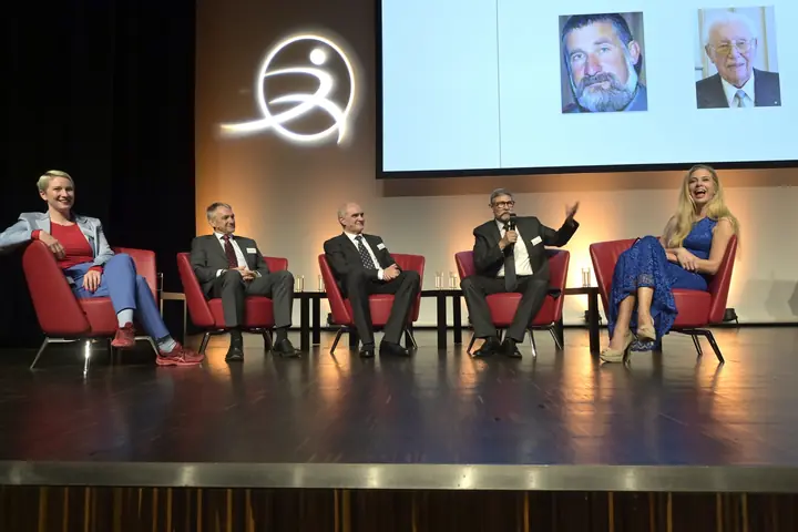 Podiumsgespräch zur Würdigung von Arthur Bill und Peter Bieder an der Benefizgala 2023