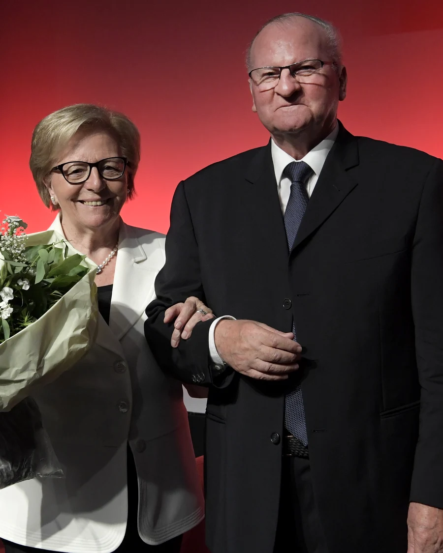 Porträt: Helene & Peter Galliker sen.