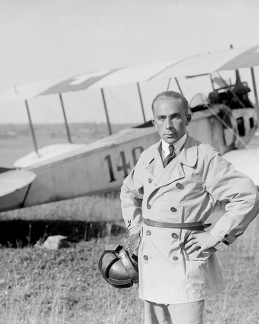 Porträt: Walter Mittelholzer